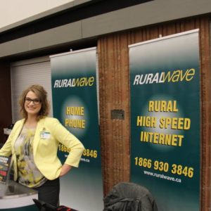 Rural Wave, an ISP who shares North Shore Amateur Radio Club's repeater shack, was at the event this year