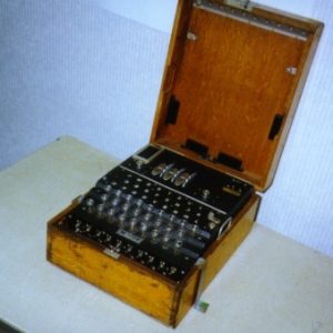Enigma machine at Bletchley Park