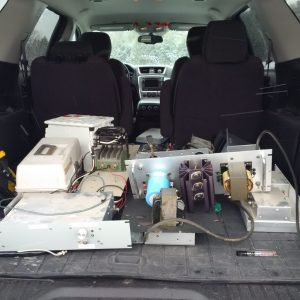 What's in a ham's car, you ask?