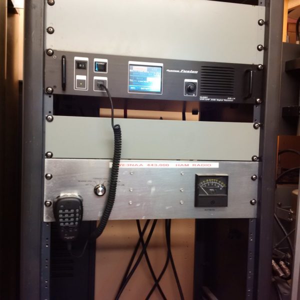 Installation of New Yaesu Fusion Repeaters North Shore ARC