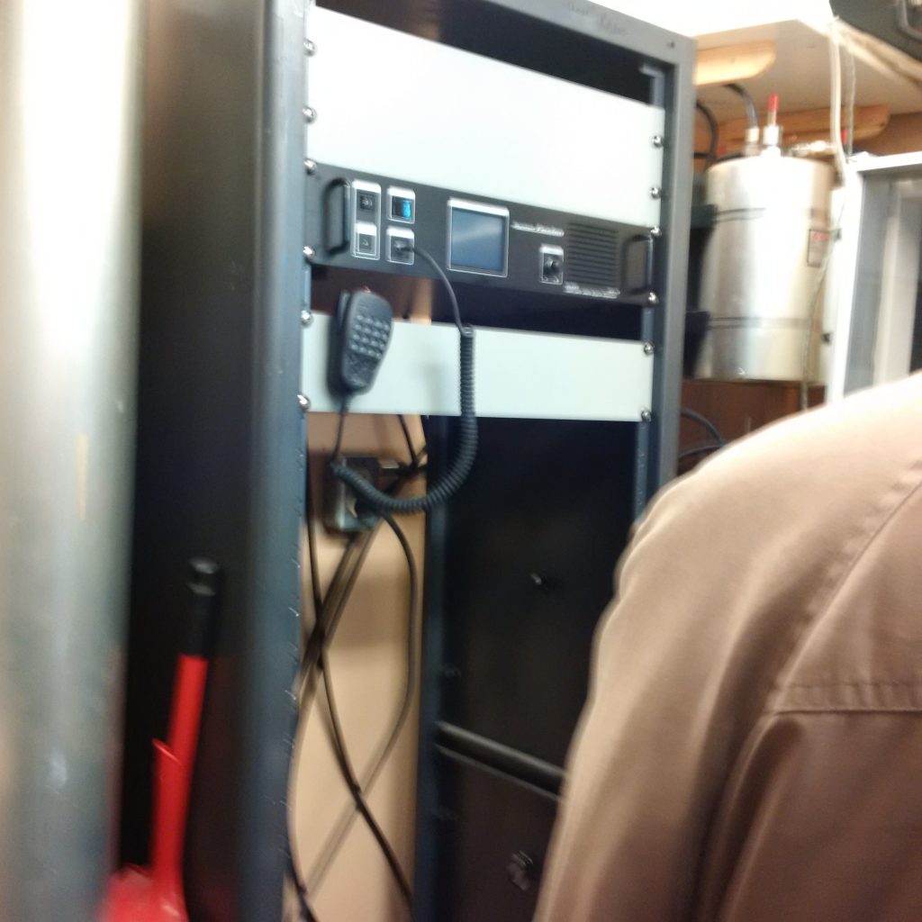 Installation of New Yaesu Fusion Repeaters North Shore ARC