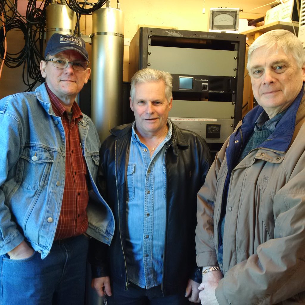 Installation of New Yaesu Fusion Repeaters North Shore ARC