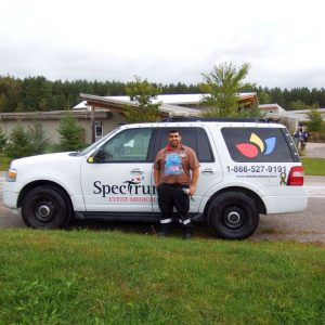 Medical assistance by Spectrum EMS