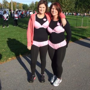 Participants at the Run for the Cure 2010