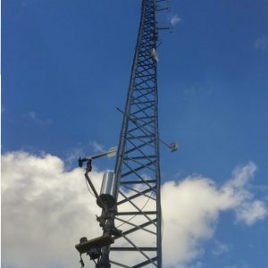 Our repeater tower as of the 2017 Summer Kick Off BBQ. 